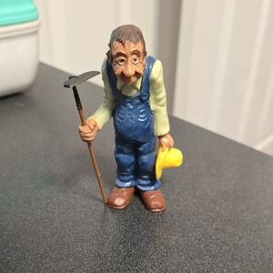 Vintage Farmer Figurine